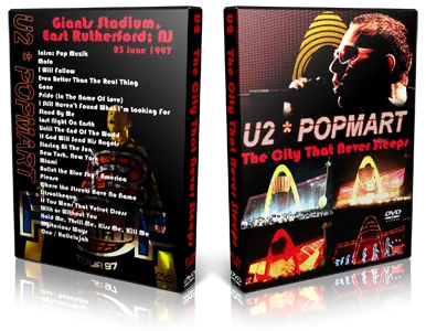 Artwork Cover of U2 1997-06-03 DVD East Rutherford Audience