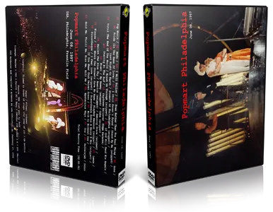 Artwork Cover of U2 1997-06-08 DVD Philadelphia Audience