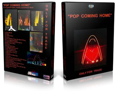 Artwork Cover of U2 1997-08-31 DVD Dublin Proshot