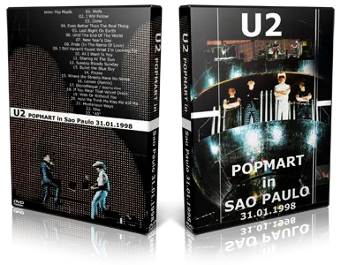 Artwork Cover of U2 1998-01-31 DVD Sao Paulo Proshot