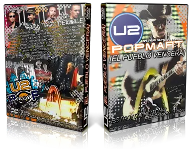 Artwork Cover of U2 1998-02-11 DVD Santiago Proshot