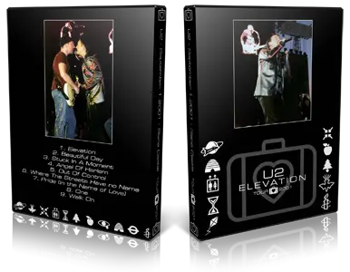 Artwork Cover of U2 2001-09-01 DVD Slane Audience