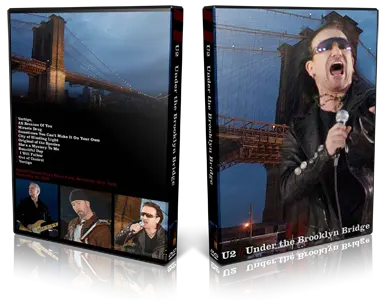 Artwork Cover of U2 2004-11-22 DVD New York Proshot
