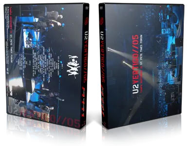Artwork Cover of U2 2005-11-16 DVD Tampa Audience
