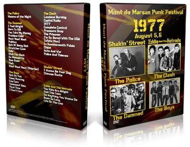 Artwork Cover of Various Artists Compilation DVD Punk Festival 1977 Proshot