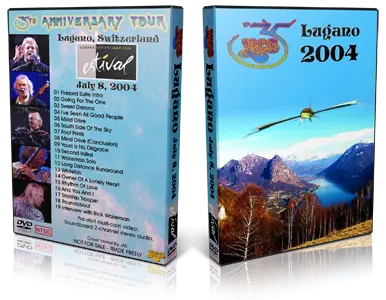 Artwork Cover of Yes 2004-07-08 DVD Lugano Proshot