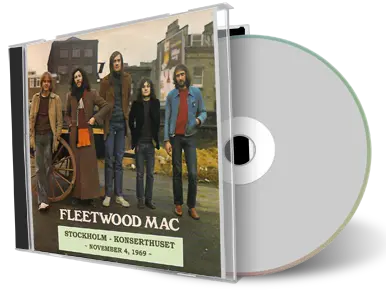 Artwork Cover of Fleetwood Mac 1969-11-04 CD Stockholm Audience