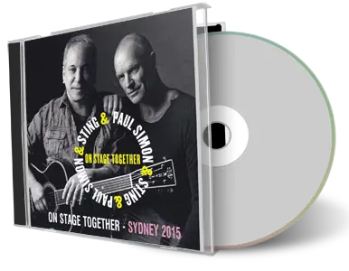 Artwork Cover of Paul Simon and Sting 2015-02-13 CD Sydney Audience