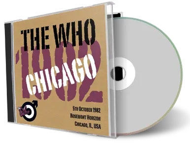 Artwork Cover of The Who 1982-10-05 CD Chicago Audience