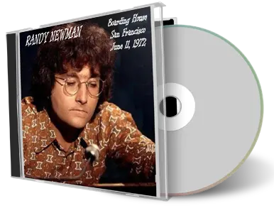 Artwork Cover of Randy Newman 1972-06-21 CD San Francisco Soundboard
