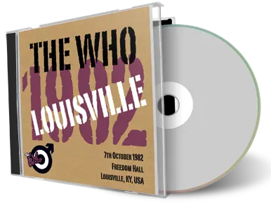 Artwork Cover of The Who 1982-10-07 CD Louisville Audience