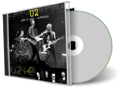 Artwork Cover of U2 2015-06-16 CD Montreal Audience