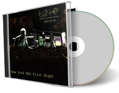 Artwork Cover of U2 2015-07-18 CD New York Audience