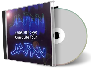 Artwork Cover of Japan 1980-03-27 CD Tokyo Soundboard