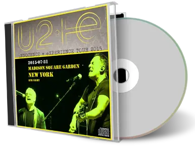 Artwork Cover of U2 2015-07-31 CD New York City Audience