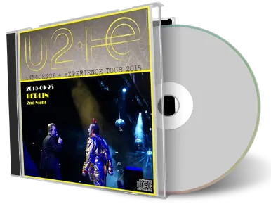 Artwork Cover of U2 2015-09-25 CD Berlin Audience