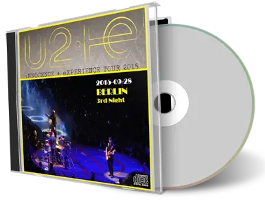 Artwork Cover of U2 2015-09-28 CD Berlin Audience