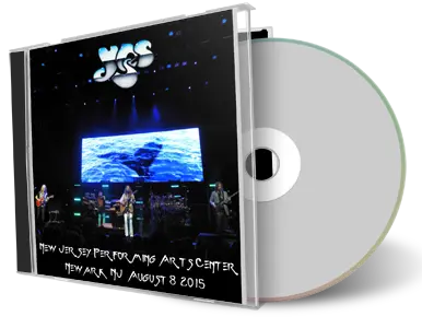 Artwork Cover of Yes 2015-08-08 CD Newark Audience