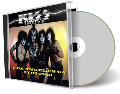 Artwork Cover of KISS 1983-03-27 CD Los Angeles Audience