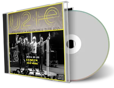 Artwork Cover of U2 2015-10-29 CD London Audience