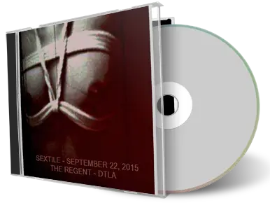Artwork Cover of Sextile 2015-09-22 CD Los Angeles Audience