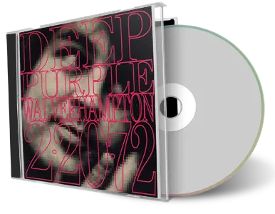Artwork Cover of Deep Purple 1972-02-20 CD Wolverhampton Audience