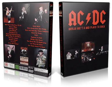 Artwork Cover of ACDC 2003-06-09 DVD Berlin Audience