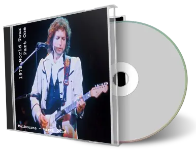 Artwork Cover of Bob Dylan 1978-03-22 CD Melbourne Audience
