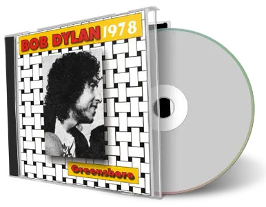 Artwork Cover of Bob Dylan 1978-12-07 CD Greensboro Audience
