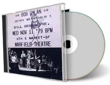 Artwork Cover of Bob Dylan 1979-11-11 CD San Francisco Audience