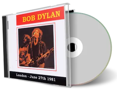 Artwork Cover of Bob Dylan 1981-06-27 CD London Audience