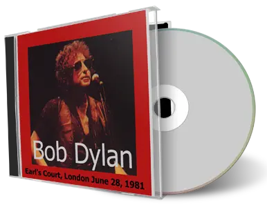Artwork Cover of Bob Dylan 1981-06-28 CD London Audience
