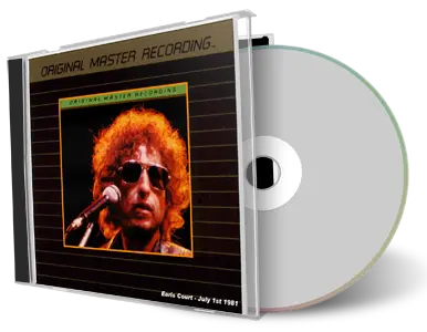 Artwork Cover of Bob Dylan 1981-07-01 CD London Audience