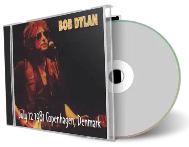 Artwork Cover of Bob Dylan 1981-07-12 CD Copenhagen Audience
