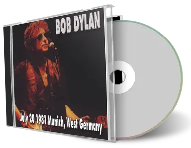 Artwork Cover of Bob Dylan 1981-07-20 CD Munich Audience