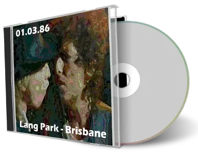 Artwork Cover of Bob Dylan 1986-03-01 CD Brisbane Audience