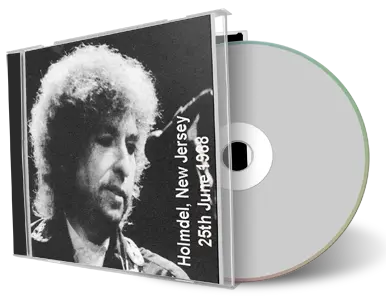 Artwork Cover of Bob Dylan 1988-06-25 CD Holmdel Audience