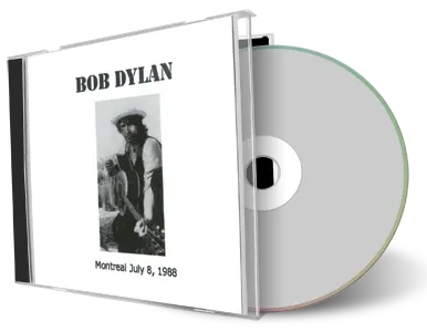 Artwork Cover of Bob Dylan 1988-07-08 CD Montreal Audience