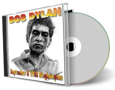 Artwork Cover of Bob Dylan 1988-09-08 CD Binghamton Audience