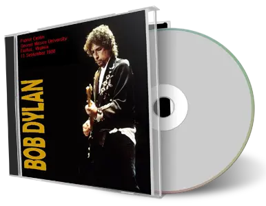 Artwork Cover of Bob Dylan 1988-09-11 CD Fairfax Audience