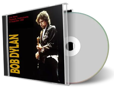 Artwork Cover of Bob Dylan 1988-09-13 CD Pittsburgh Audience