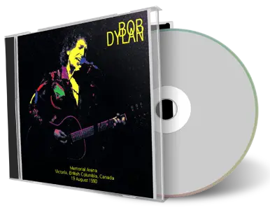 Artwork Cover of Bob Dylan 1990-08-19 CD Victoria Audience
