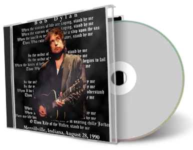 Artwork Cover of Bob Dylan 1990-08-28 CD Merrillville Audience