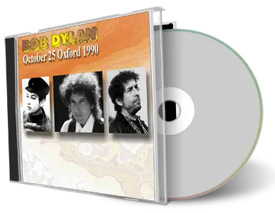 Artwork Cover of Bob Dylan 1990-10-25 CD Oxford Audience