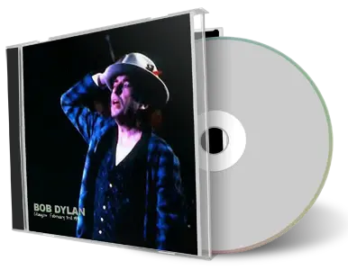 Artwork Cover of Bob Dylan 1991-02-03 CD Glasgow Audience