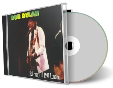 Artwork Cover of Bob Dylan 1991-02-10 CD London Audience