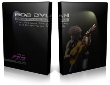 Artwork Cover of Bob Dylan 1986-07-21 DVD East Rutherford Audience