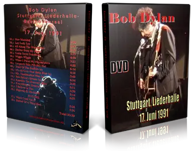 Artwork Cover of Bob Dylan 1991-06-17 DVD Stuttgart Audience