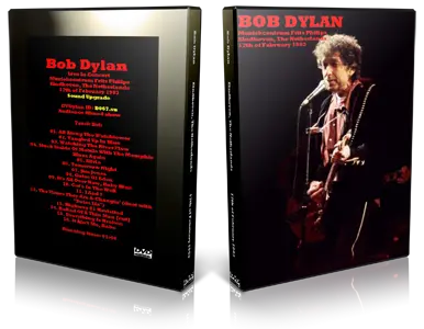 Artwork Cover of Bob Dylan 1993-02-17 DVD Eindhoven Audience
