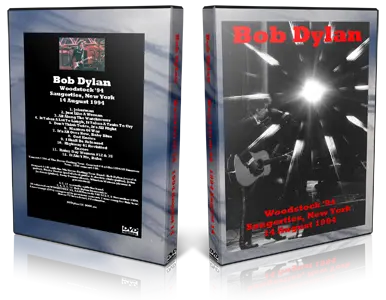 Artwork Cover of Bob Dylan 1994-08-14 DVD New York Proshot
